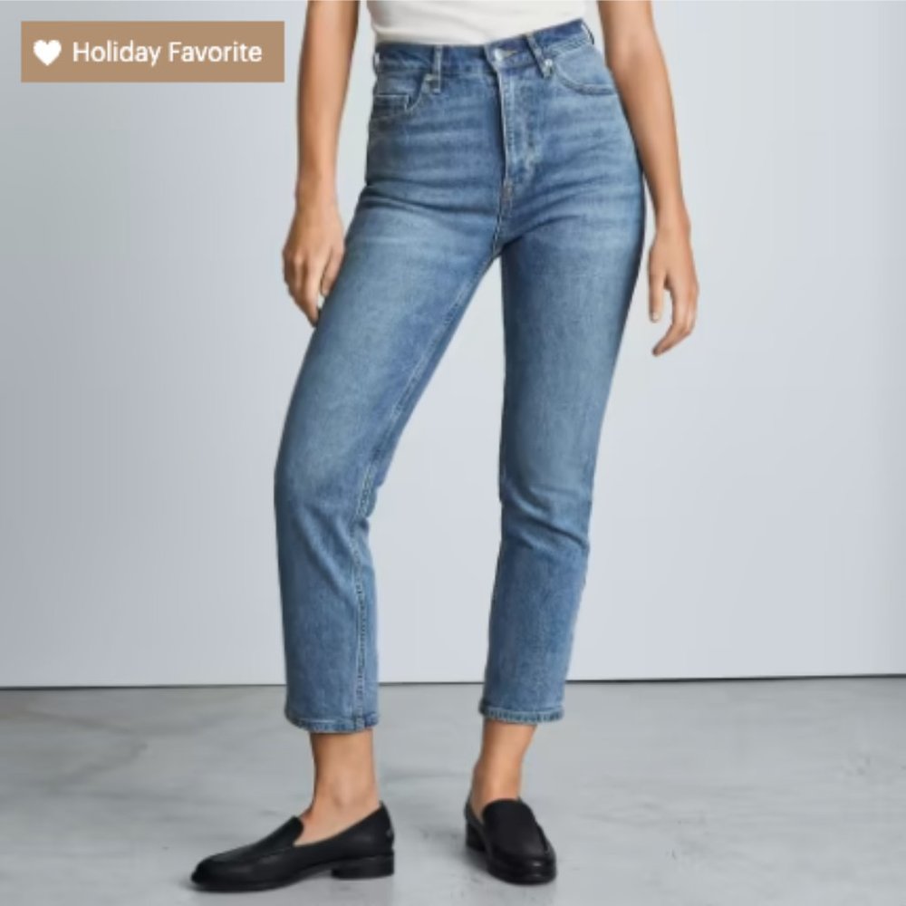 Everlane Cheeky Jeans Size 26 in Sky Wash